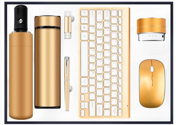 Customized Mouse and Keyboard Gift Set for Corporate Annual Party / Client Gifts