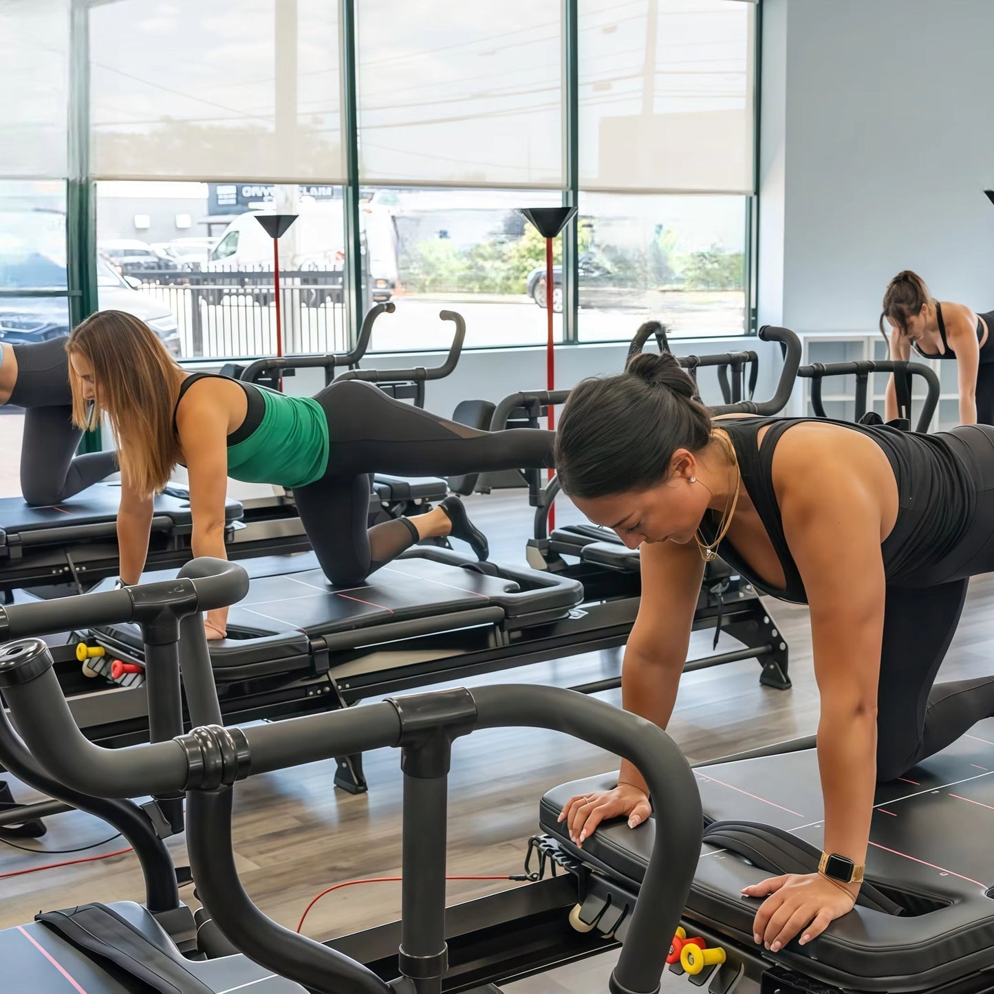 Luxury Adjustable Balance Training Large Fitness Studio Aluminum Pilates Reformer Xformer Machine