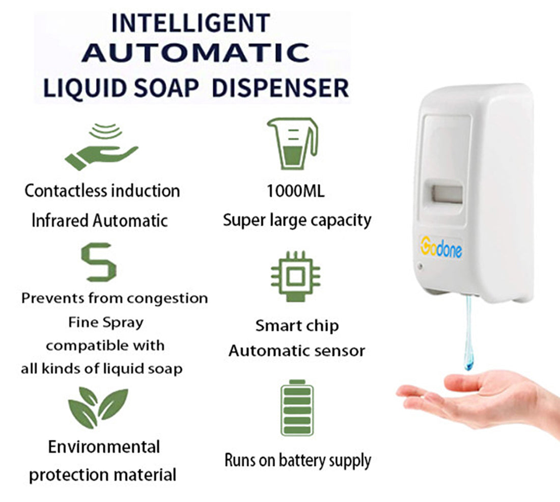 Goldentech  - perfect price and great deal to own a large capacity wall mounted automatic soap dispenser
