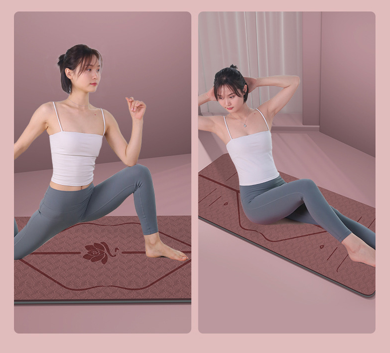 Extra Wide & Thick TPE Non-Slip Exercise Mat