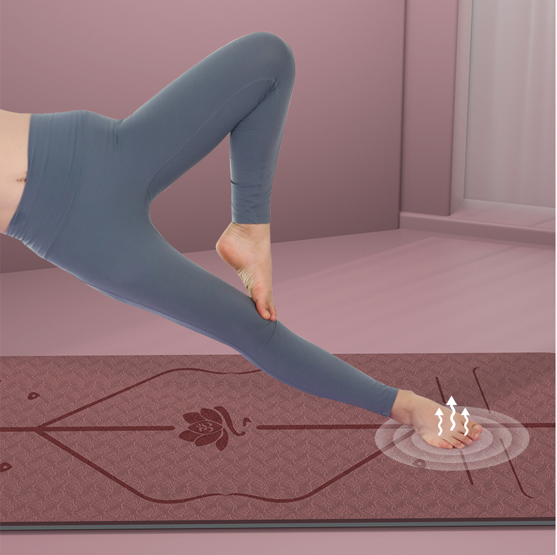 Extra Wide & Thick TPE Non-Slip Exercise Mat