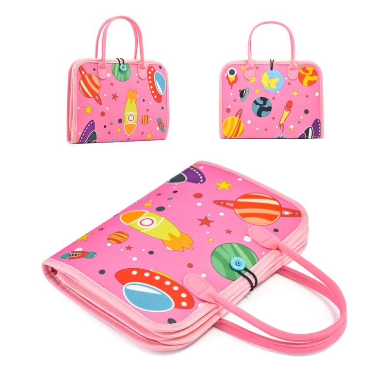 Montessori toys for children's education, sensory activities, suitable for autistic children – foldable felt boards for active play