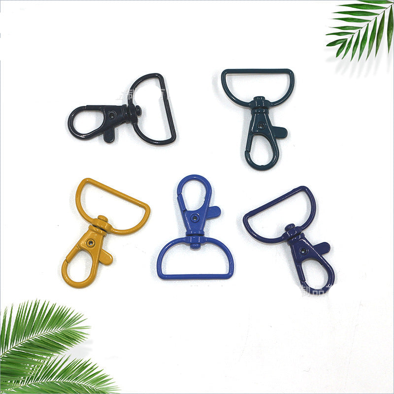 D-Ring Snap Hook for Bag Straps and Accessory Attachment