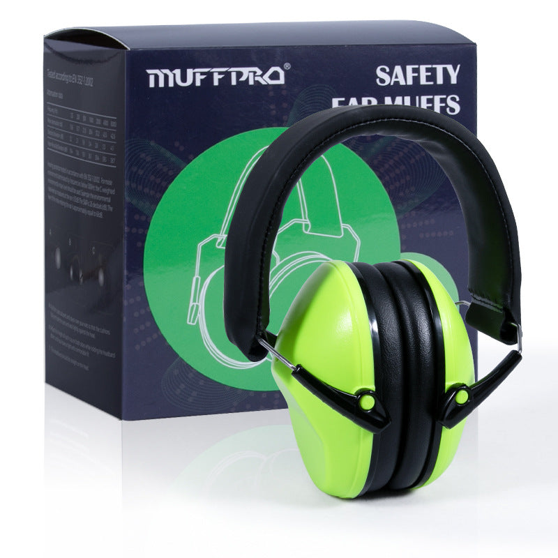 Children's noise-proof earmuffs for use in airplanes, during decompression, for sleeping, entertainment, studying, or playing the drum – noise-reducing and sound-insulating headphones.