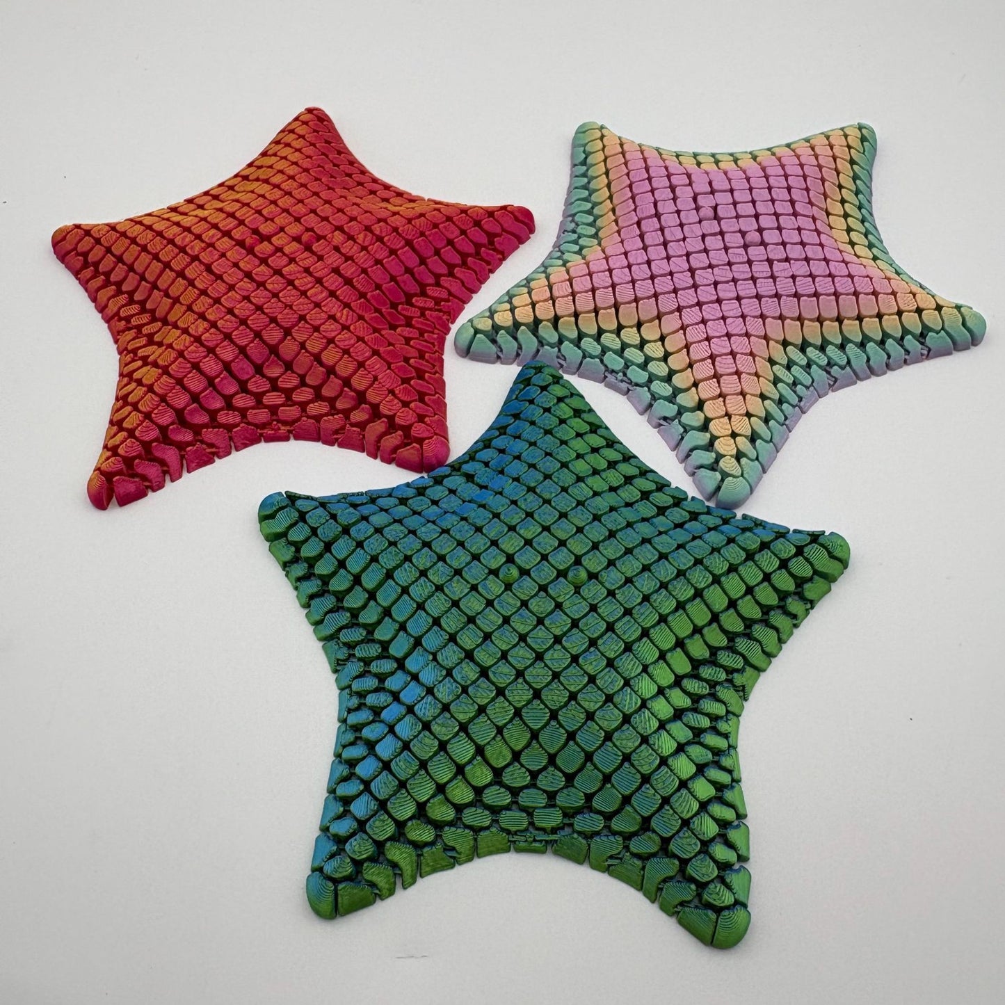 Starfish marine animal figurine with movable joints – a stress-relieving toy