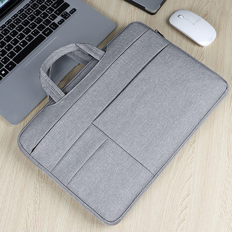 Laptop Bag Nylon Shockproof Fleece-Lined Business