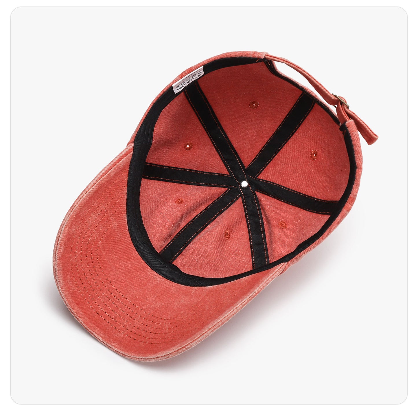 Custom Logo Baseball Cap - Unisex Versatile Deep Crown Large Head Size Face-Shading Structured Cotton Snapback