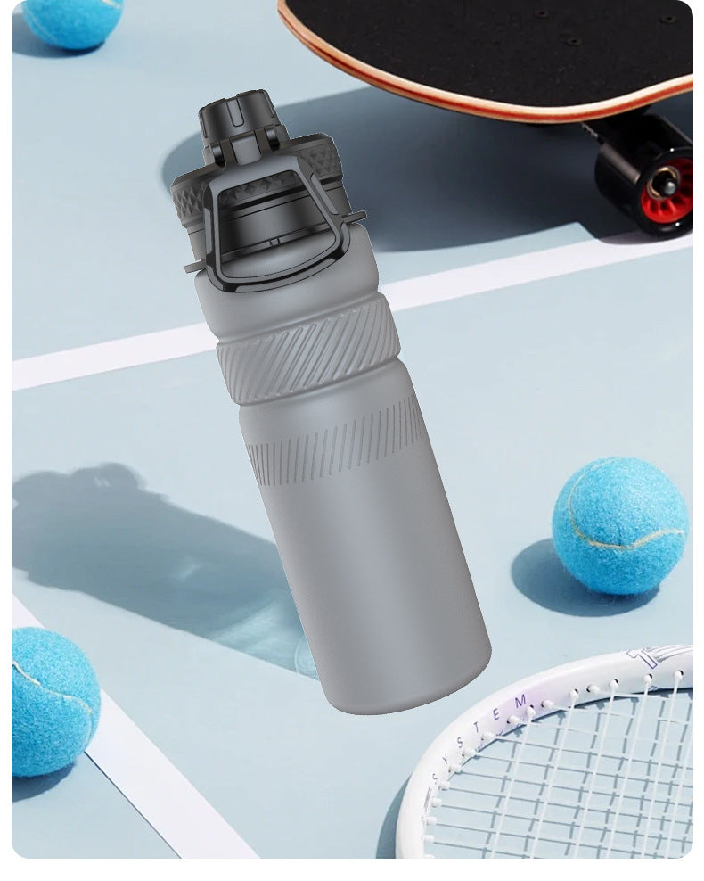 Creative Outdoor Collapsible Silicone Sports Water Bottle, Large Capacity Portable Food-Grade Silicone Water Cup