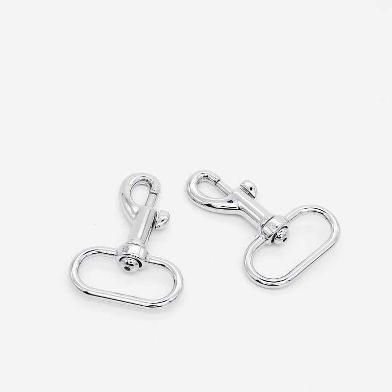 Zinc alloy luggage buckle accessories, dog buckle, color and specifications can be customized.