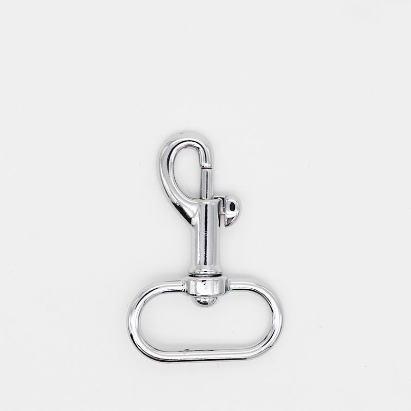 Zinc alloy luggage buckle accessories, dog buckle, color and specifications can be customized.