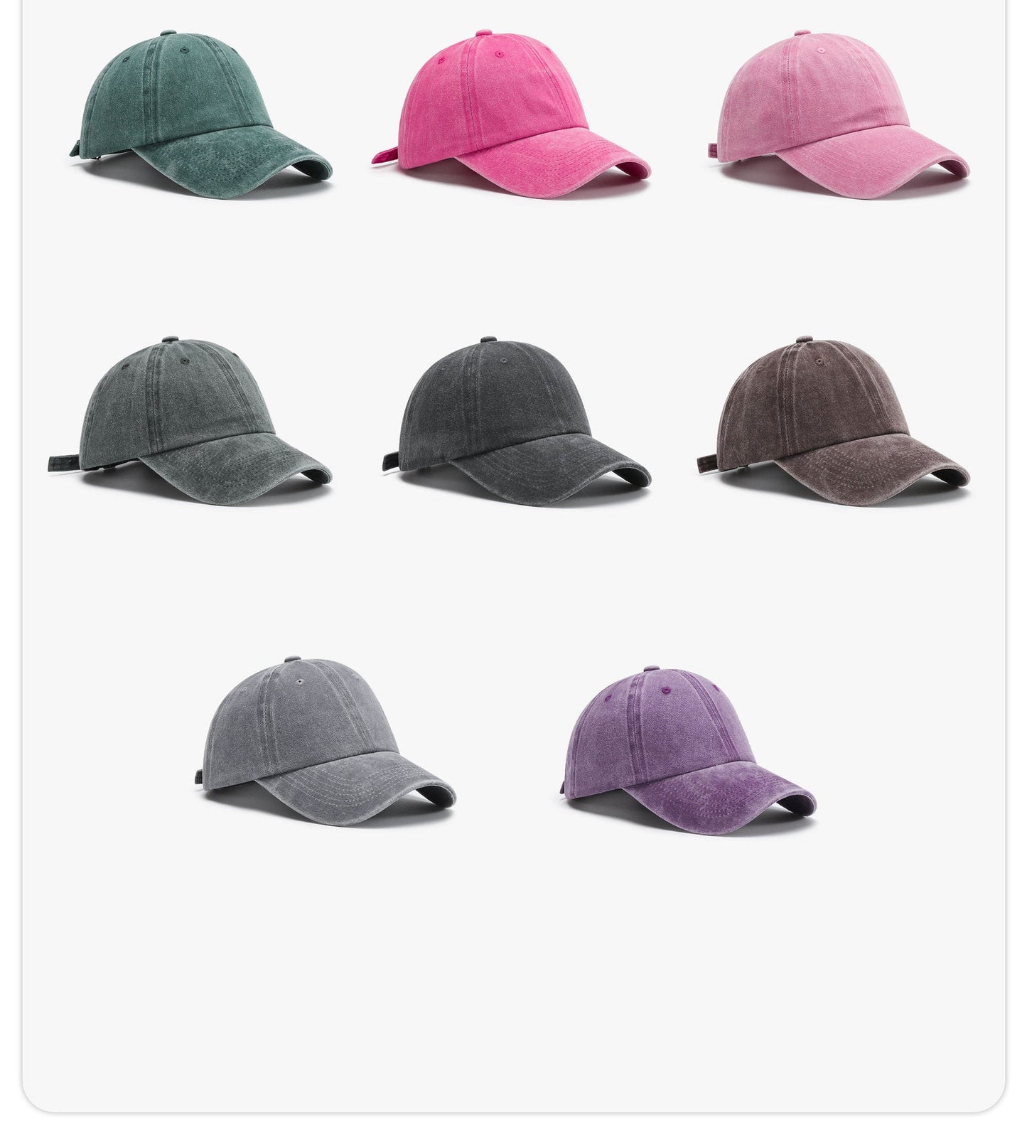 Custom Logo Baseball Cap - Unisex Versatile Deep Crown Large Head Size Face-Shading Structured Cotton Snapback