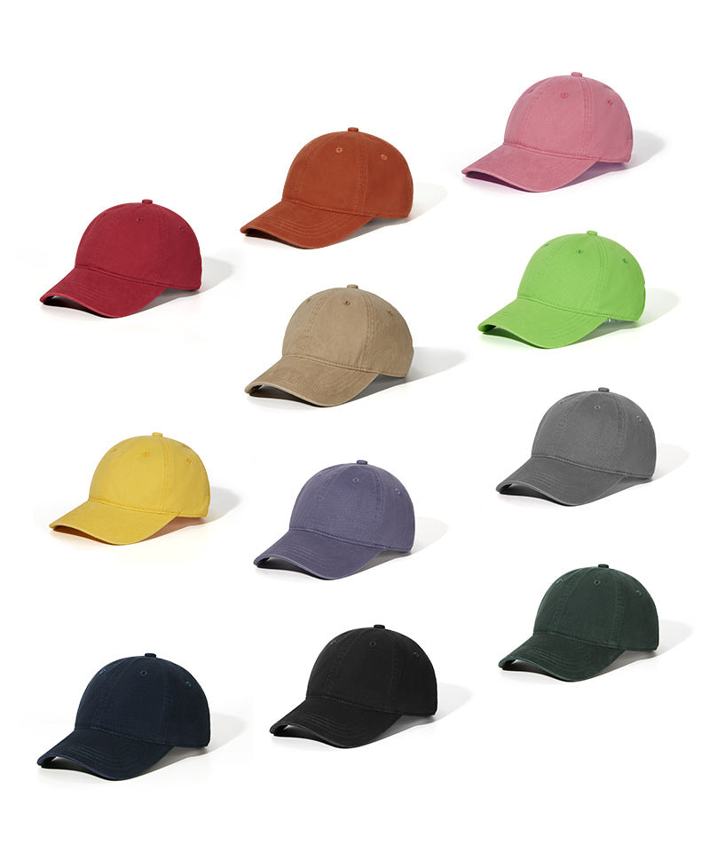 Custom Logo Baseball Caps - Premium Washed & Embroidered Unisex Designer Hats