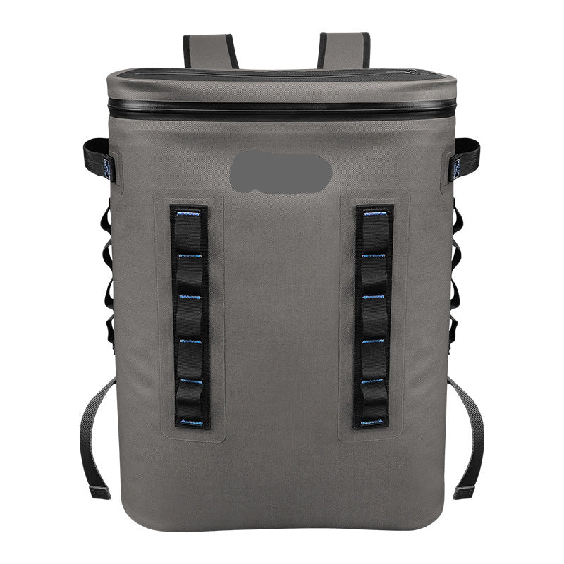 TPU Ice Pack Camping Portable Picnic Bag, Waterproof Thermal Backpack for Cold Drinks
