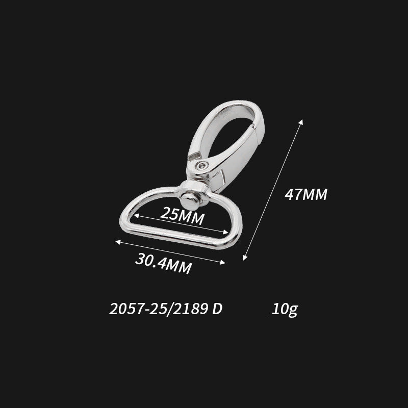 Zinc alloy olive button keychain