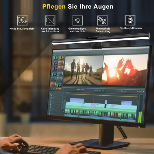 Smart Asymmetric Monitor Light Bar