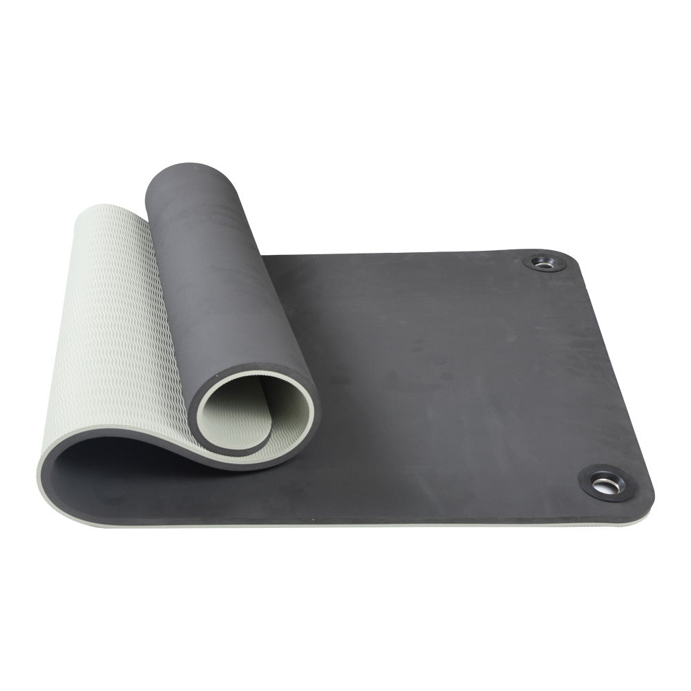 TPE Foldable Yoga Mat - Hangable, Silent & Shock-Absorbing
