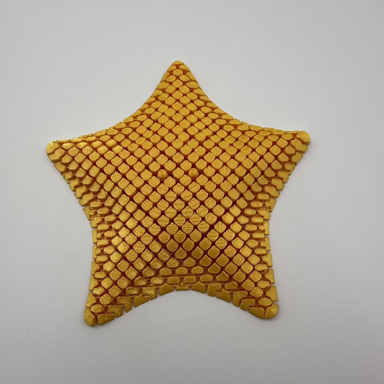 Starfish marine animal figurine with movable joints – a stress-relieving toy