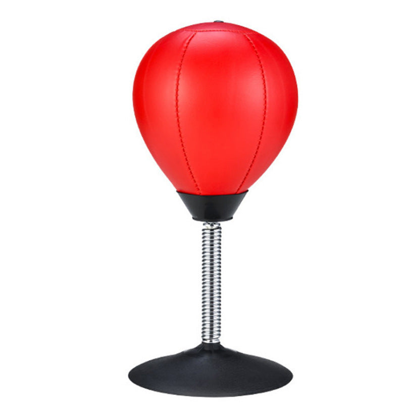 Desktop stress-relief ball for adults, office use – a fast-moving ball with small suction cups for boxing exercises and stress relief.