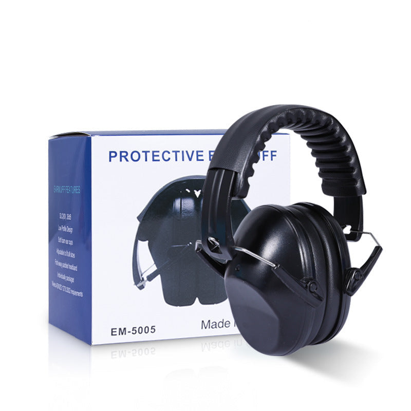 Children's noise-proof earmuffs for use in airplanes, during decompression, for sleeping, entertainment, studying, or playing the drum – noise-reducing and sound-insulating headphones.