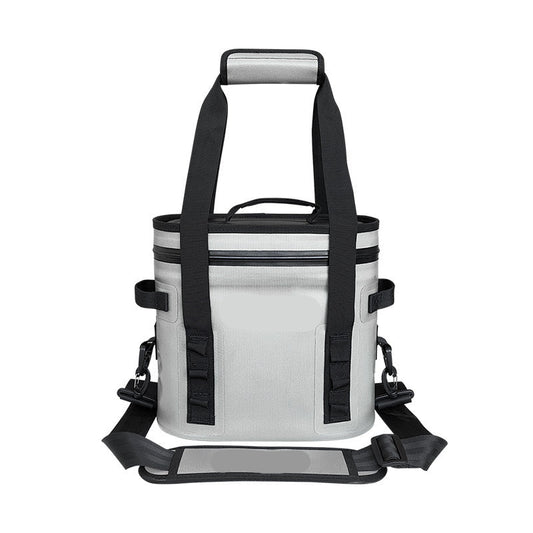 Outdoor TPU 8L Waterproof Ice Bag, Insulated Cooler Bag for Camping and Picnics, Portable Drink Cooler Bag for Fishing