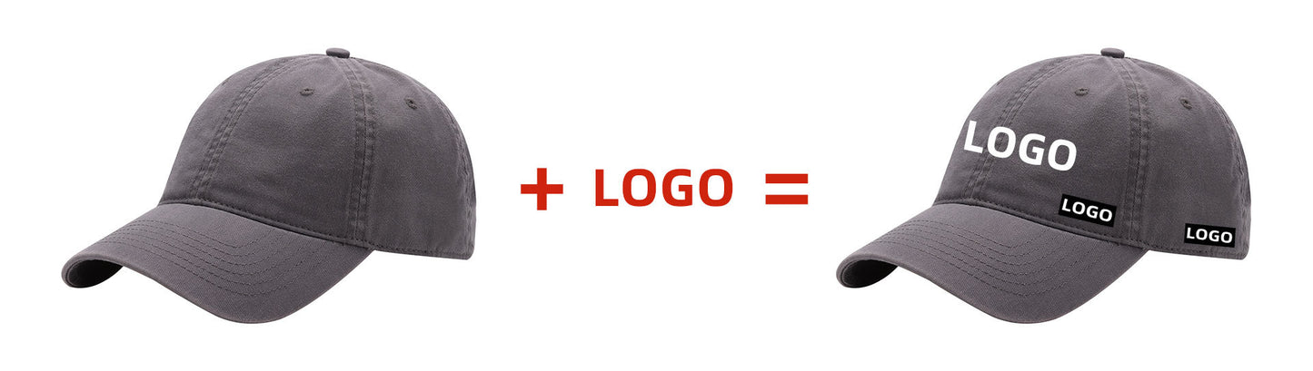 Custom Logo Breathable Plain Color Embroidered Baseball Caps