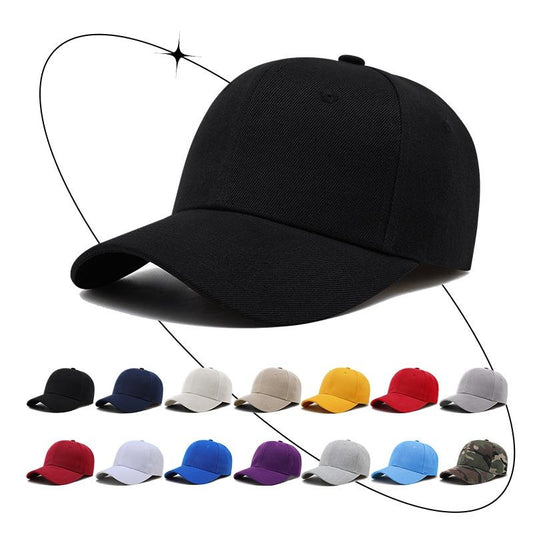 Custom Logo Printing on Cotton Baseball Caps