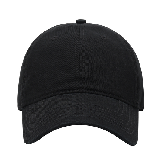 Baseball Cap - Combed Cotton, Soft Unstructured, Solid Color, Daily Beanie for Sun Protection