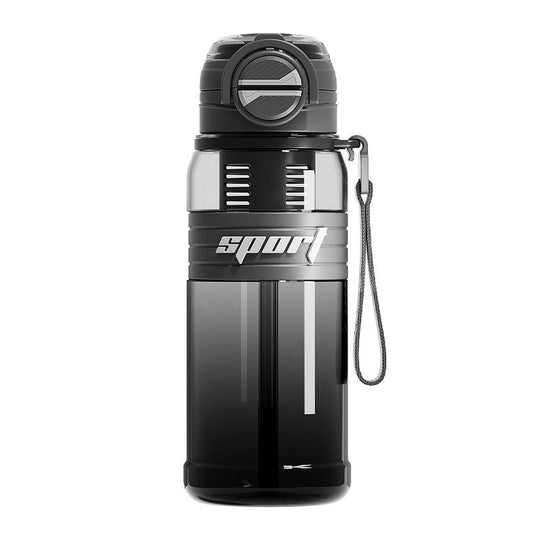 Tough Kids' Water Bottle: Large-Capacity, Summer-Proof with Dual Lids for School & Sports