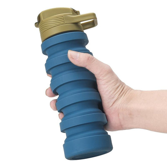 Food-grade silicone collapsible cup for outdoor cycling and sports.