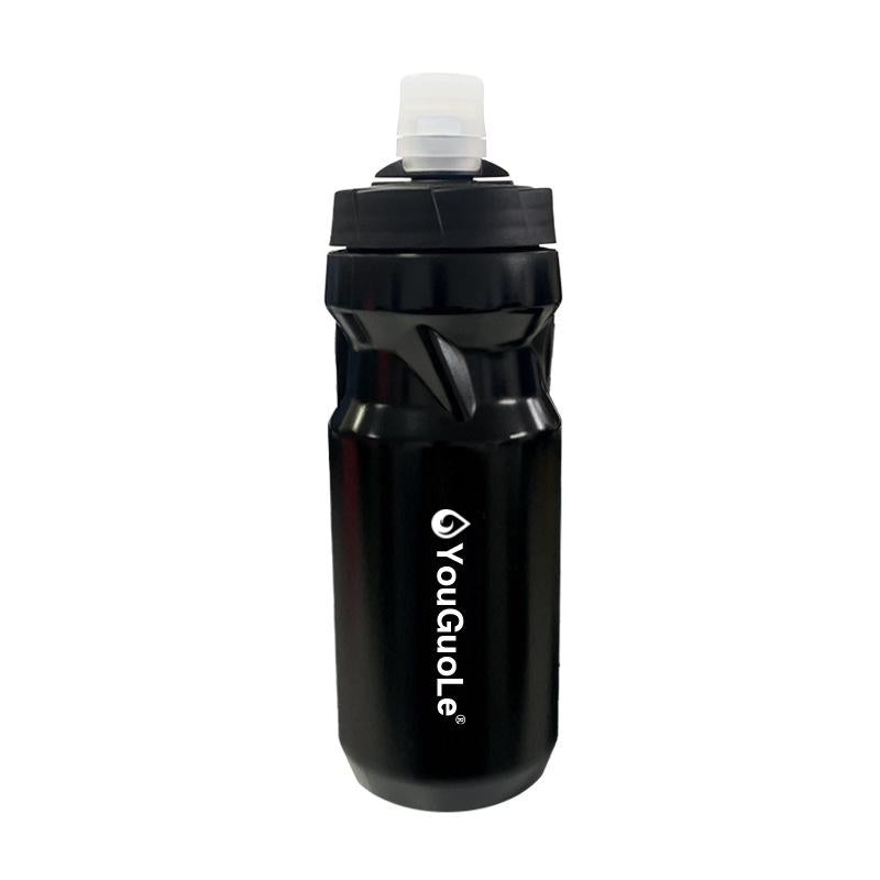 Outdoor cycling bicycle squeeze water bottle