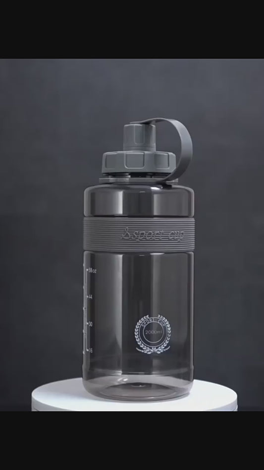 PC Large-Capacity Shockproof Sports Water Bottle for Outdoor Fitness