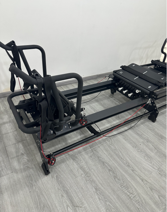 Studio Aluminum Pilates Reformer Mega Machine Equipment for Body Training Pilates Machine