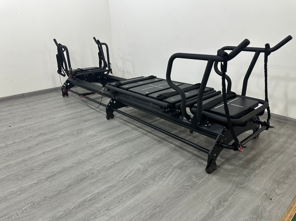 Studio Aluminum Pilates Reformer Mega Machine Equipment for Body Training Pilates Machine